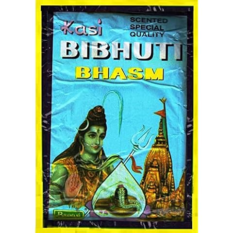 100 Gr Scented Vibhuti Powder Ceremonial mark at forehead puja SHIVA Palani Cover