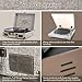 Vinyl Record Player, ammoon 3 Speed Turntable Blue Tooth Record Player with 2 Built in Stereo Speakers, Replacement Needle, Supports RCA Line Out, AUX in, Headphone Jack, Vintage Suitcase