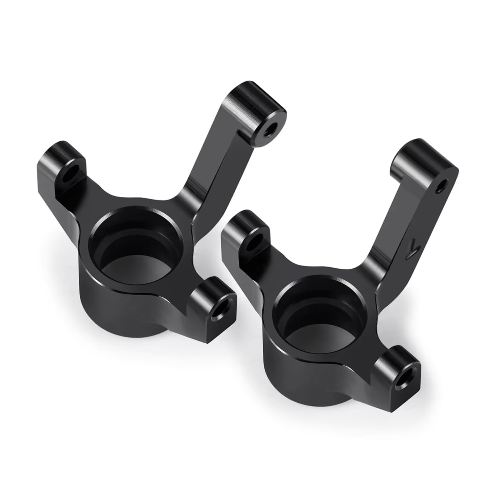 Genérico Piezas Coche RC para Losi Micro-B 1/24 1 Juego Aleación Aluminio Dirección Delantera Manguetas Coche RC 2WD para Buggy Mejoras Reparaciones Piezas Repuesto