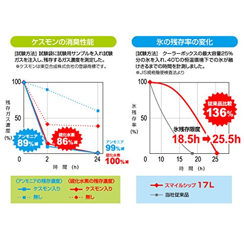TAKAMIYA(タカミヤ) クーラーボックス SmileShip クーラー ホワイト/グリーン 17L 4枚目