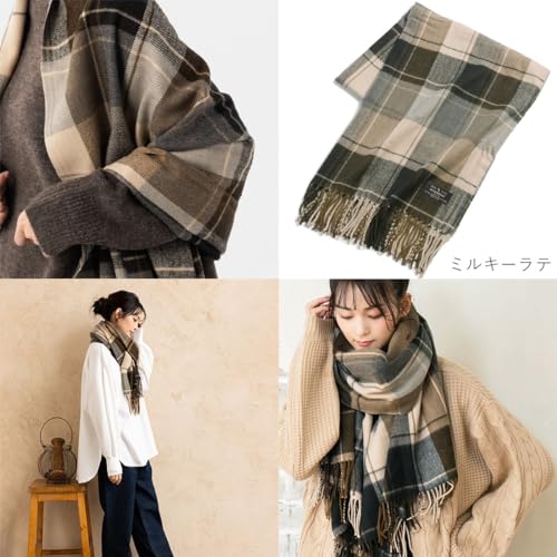 クイーンヘッド 大判 マフラー 極上ふんわり ストール の商品画像 5