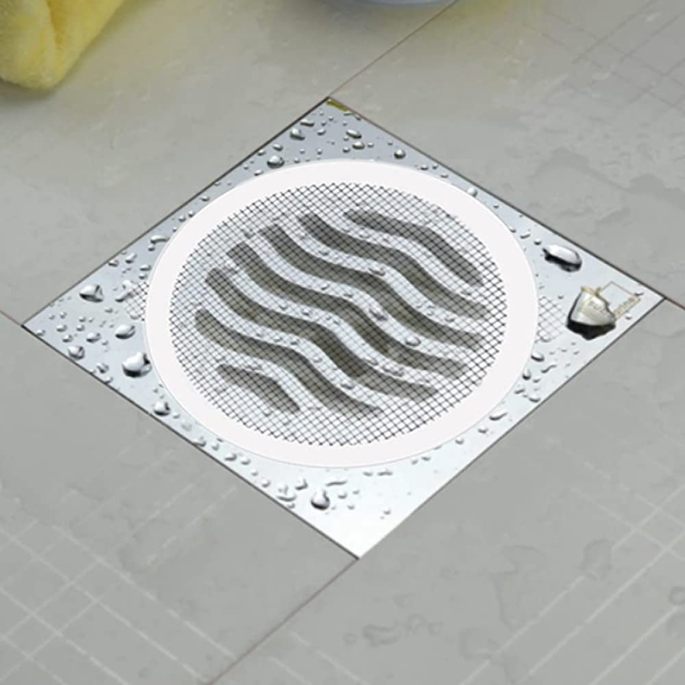 Retina Adesiva Per Scarico 10cm X 10m - Filtro Capelli, Antiotstruzione, Con Spatola, Per Bagno E Cucina
