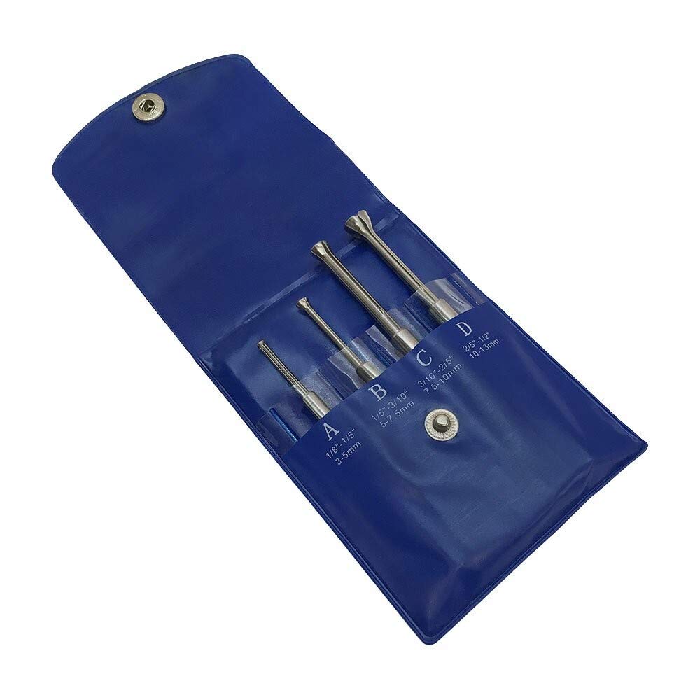 DBM IMPORTS Half Ball - Small Hole Gage Gauge 1/8