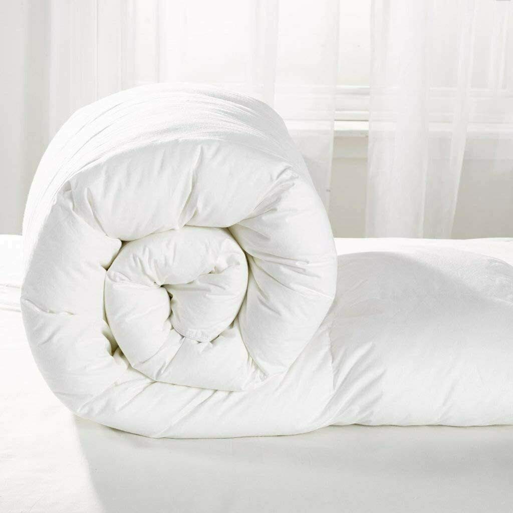 Voice7 Microfibre 7.5 Tog Double Duvet Quilt [Anti Allergy Pure Hollowfibre Filling] Comfortable Soft Cosy Hypoallergenic (Double, Tog 7.5)
