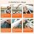 Window Insulation Kit, High-Definition Window Film, Windshield Winter Windproof Tarpaulin for Various Doors and Windows115x115cm(45.3x45.3in)White