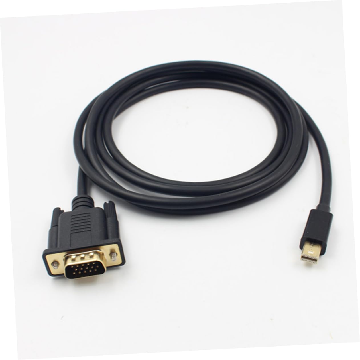 KICHOUSE 6 Black Mini Displayport to Vga Cable Displayport to Vga