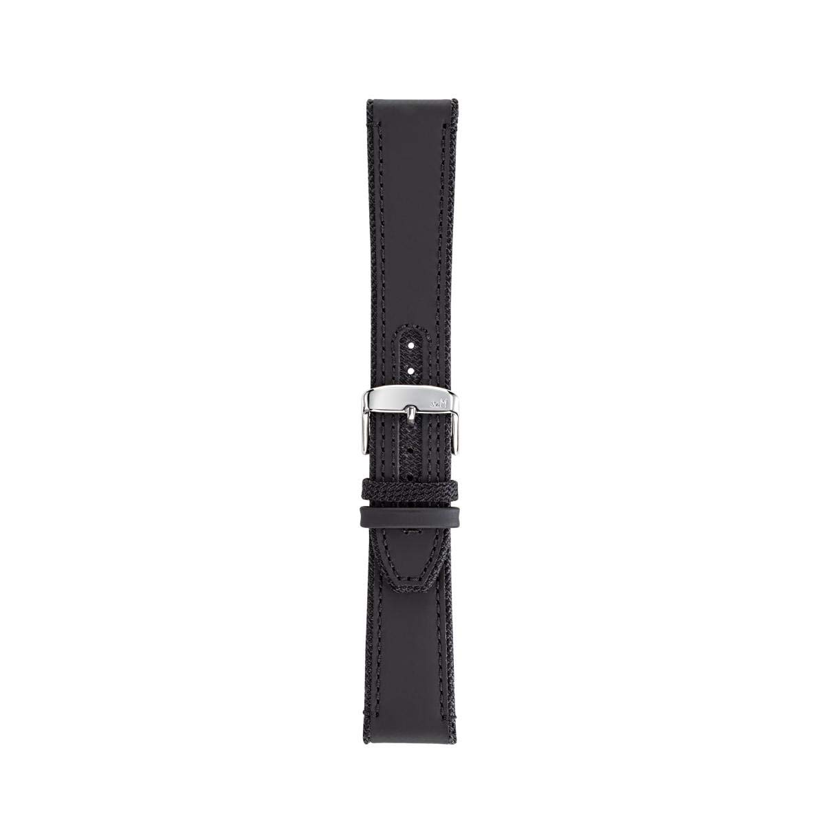 Morellato Sport Collection Men's Hydrospeed Leather Strap - A01X5395B55, Black, 24mm, Strap