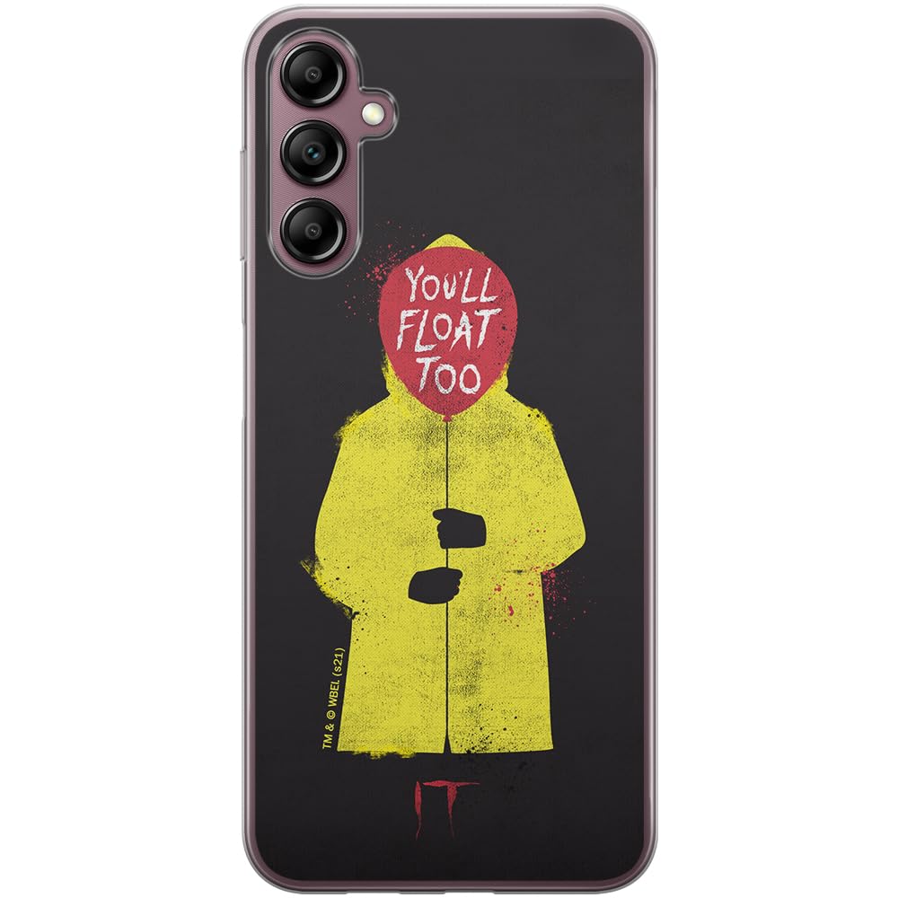 ERT GROUP mobile phone case for Samsung A14 4G/5G original and officially Licensed Horror pattern It 003 optimally adapted to the shape of the mobile phone, case made of TPU