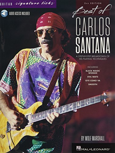 Best of Carlos Santana - Signature Licks - 2nd Edition (Book/Online Audio) (Guitar Signature Licks)