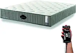 Colchão de Latex com Molas Pocket Firme Queen 158 com KIT