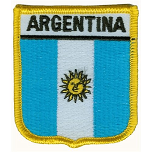 Everflag Patch zum Aufbügeln oder Aufnähen : Argentinien - Wappen
