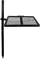 Vista 13 de GameMaker Parrilla de Cocina de Fuego Abierto – Parrilla de Fogata Portátil para Cocina de Llama Abierta, Fogatas, Anillos de Fuego al Aire Libre