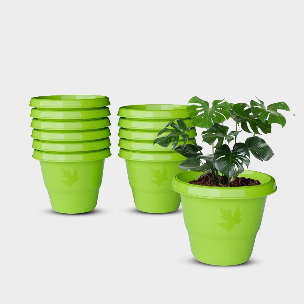 YUCCABE Italia Shera Flower Pots - Set of 3 -18 YUCCABE Italia Shera Flower Pots - Set of 3 -18
