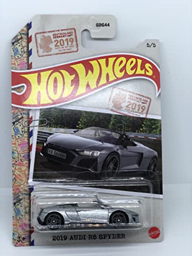 Hot Wheels Audi R8 Spyder 1:64 Plata 2022 miniatura 1