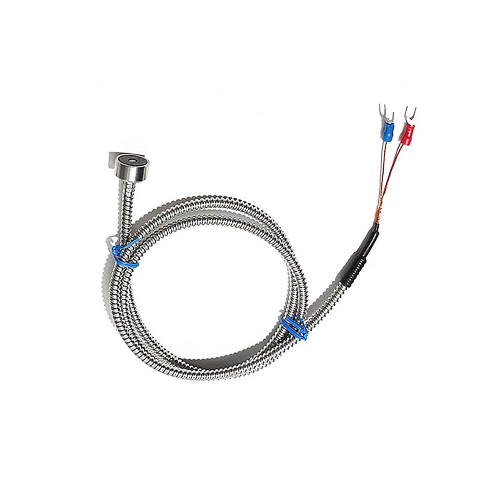 Thermocouple type K avec capteur de sonde renforcé et tuyau métallique de 8M