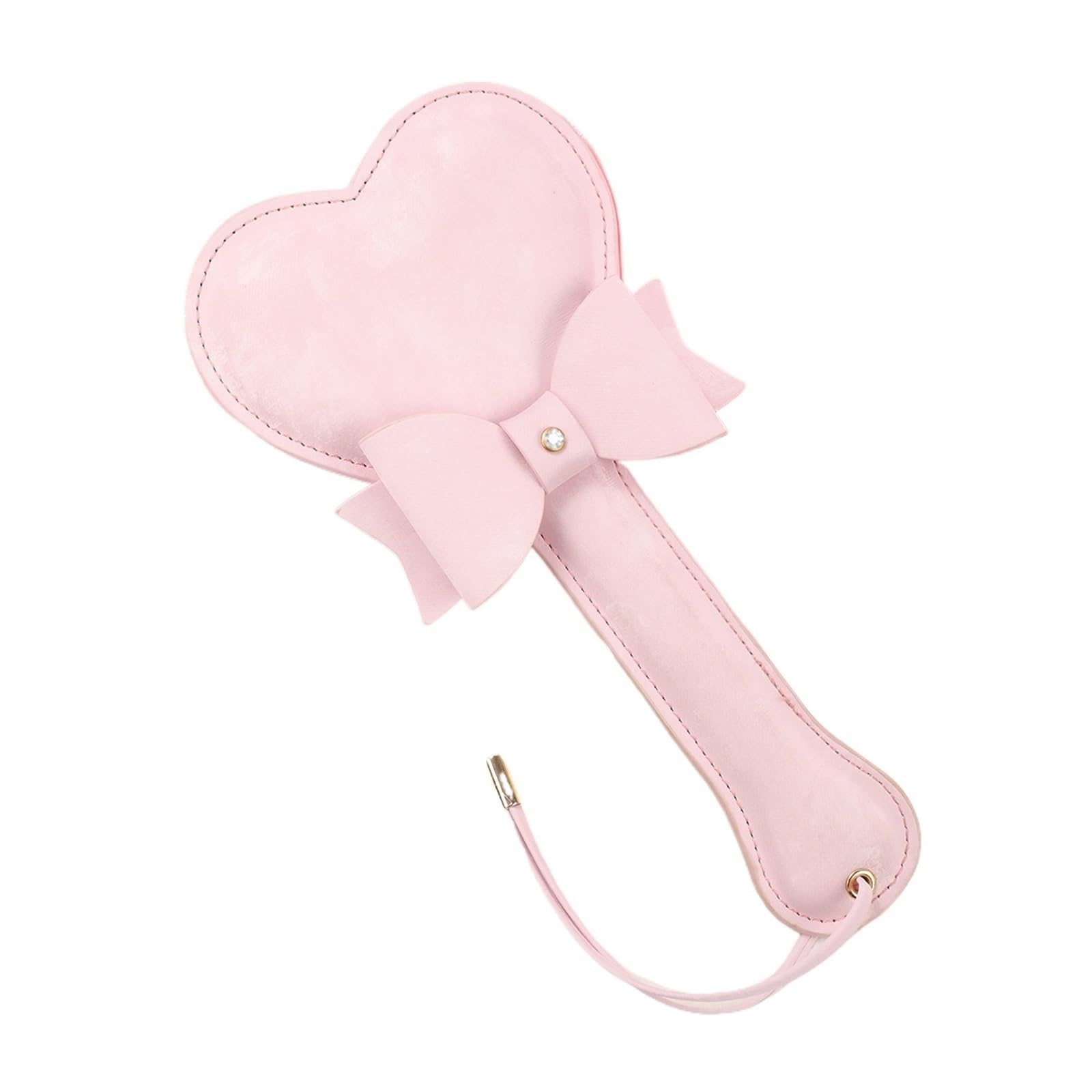 Fouet équestre Love Bow Tie rose correction mauvaises habitudes cheval