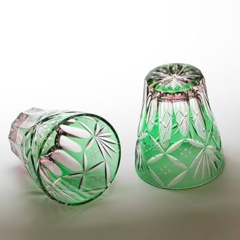 Amazon | 硝子工房 彩鳳 江戸切子 焼酎グラス ロックグラス