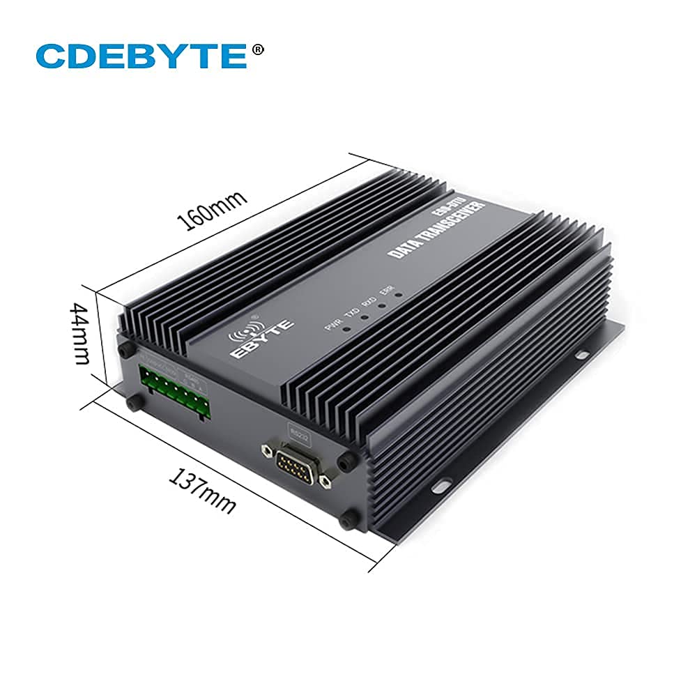 433Mhz 470Mhz Lora Transceptor de Datos inalámbrico Industrial RS232 RS485 E90-DTU-400SL44 25w 40km Super Largo Alcance antiinterferencias