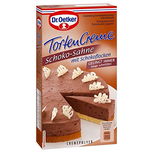Dr. Oetker Tortencreme Schoko Sahne, 170 g