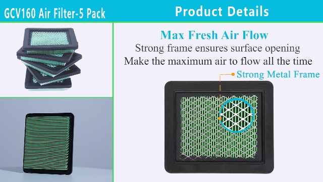 JANOME ジャノメ　クリーンCLパック フィルターセット Amazon.com: HOODELL 5 Pack 17211-zl8-023 Air Filter, Compatible