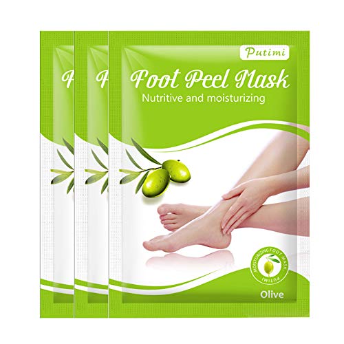 Foot Peel Mask, Baby Feet Peel Mask, Peeling Off Calluses & Dead Skin, Baby Soft Smooth Touch Feet for Men Women 3Pack