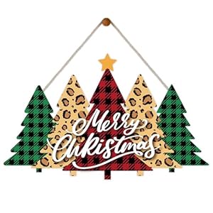 Christmas tree decorations merry christmas sign christmas wall door decor christmas gifts for women men christmas party decorations indoor outdoor christmas decor 12 x 7 inches a01  urban country home decor