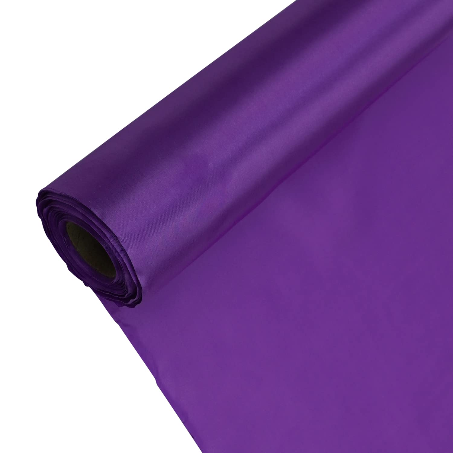 Cadbury Purple Satin Fabric Roll, 20m x 29cm - Image 2