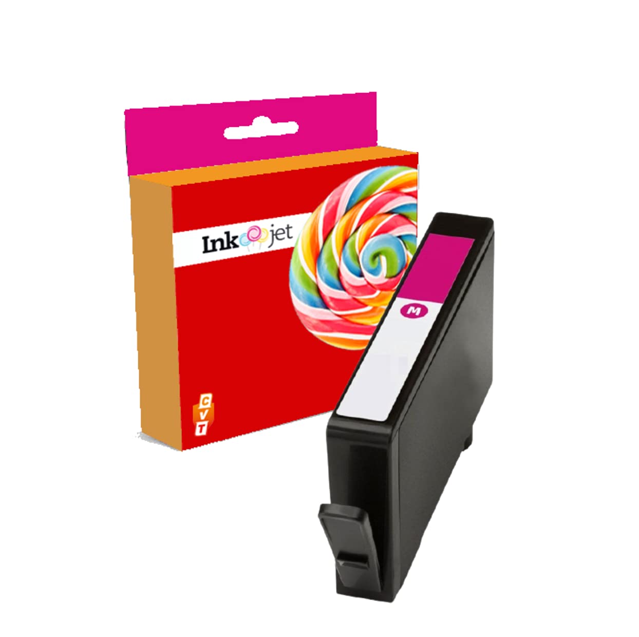 CVT - Tinta Compatible 912XL Magenta 3YL82AE (Chip Anti-​Actualizaciones) para HP OfficeJet Pro 8010 8012 8013 8014 8015 8020 8022 8023 8024 8025