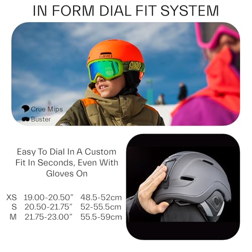 Giro Crue MIPS Ski Helmet - Snowboard Helmet for Kids, Youth, Boys, and Girls - Image 5