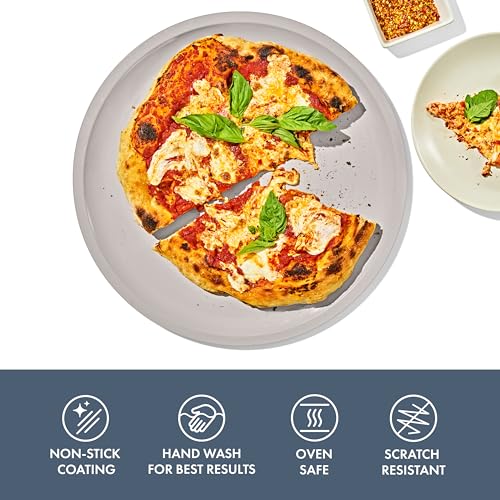 Image of OXO Good Grips Non-Stick Pro Ceramic Coated Metal Bakeware 15 inch Pizza Pan - Storm Blue