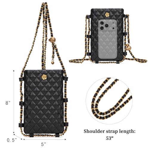 Image of Montana West Quilted Small Crossbody Bags for Women Trendy Cell Phone Purse