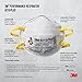 3M 8210 Plus Paint Sanding Dust Particulate N95 Respirator, Disposable Respirators, 20-Pack