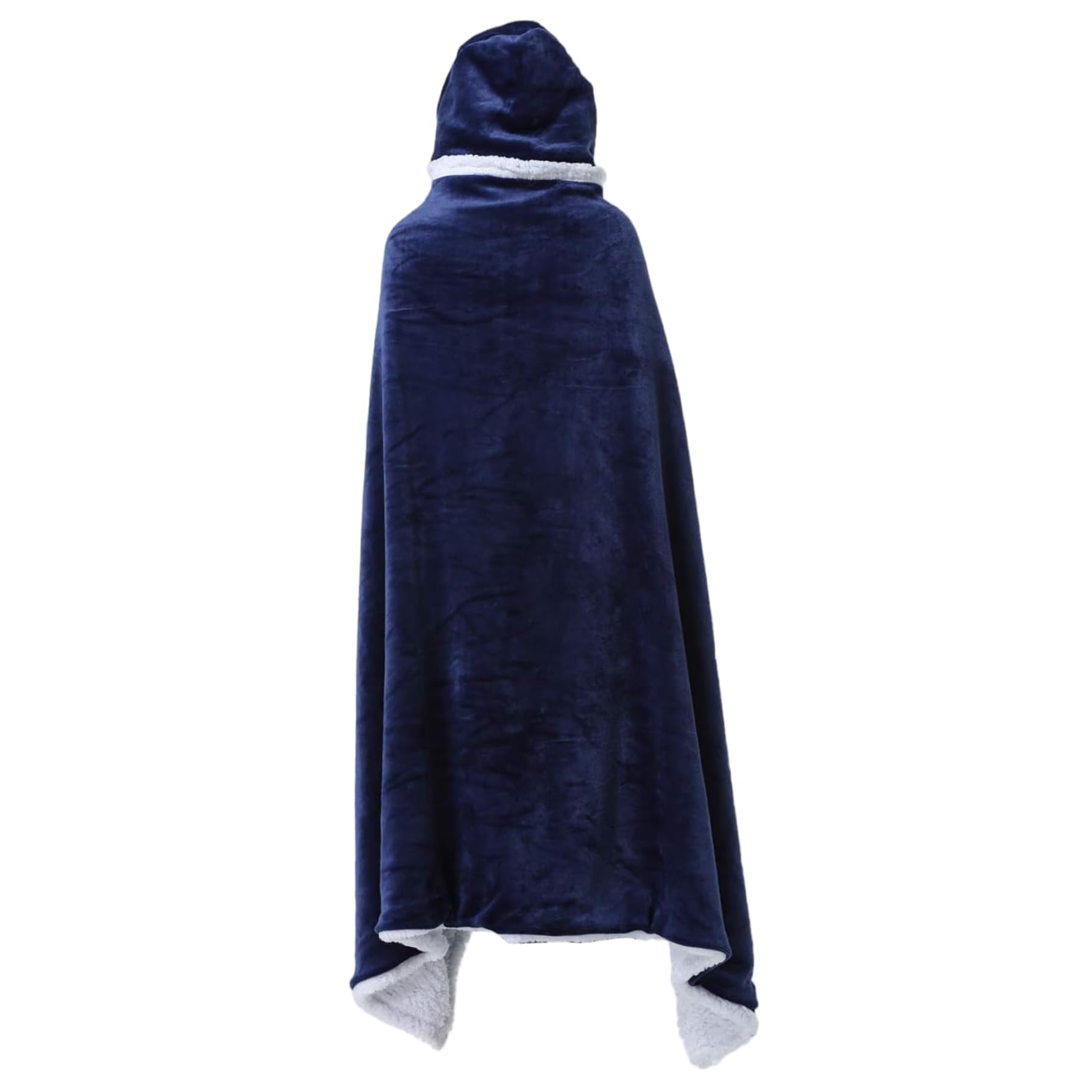 Couverture à capuche adulte contre le froid de l'hiver avec poche