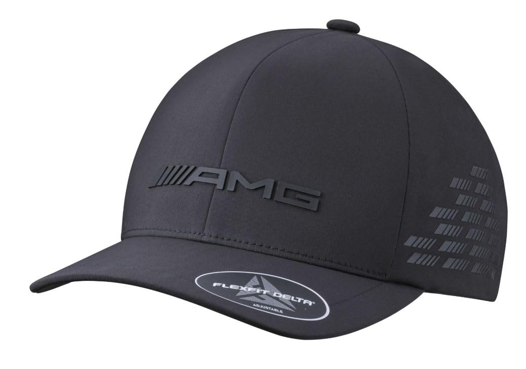 Mercedes-Benz AMG Casquette noire, polyester/élasthanne, Noir , taille unique