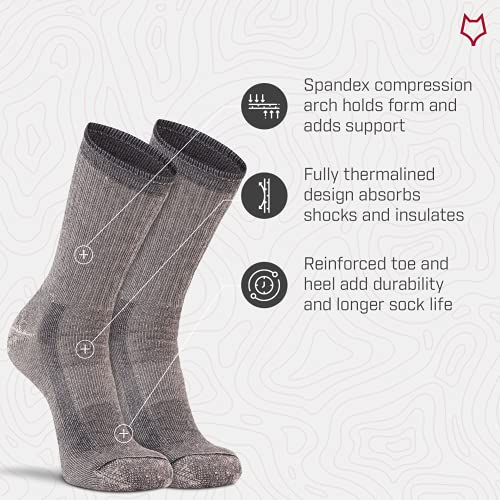 Image of Men's Trailmaster Medium Weight Crew Hiking Sock