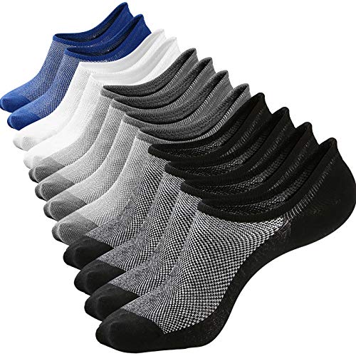 6-Pair Mens No Show Low Cut Ankle Socks for 6.04