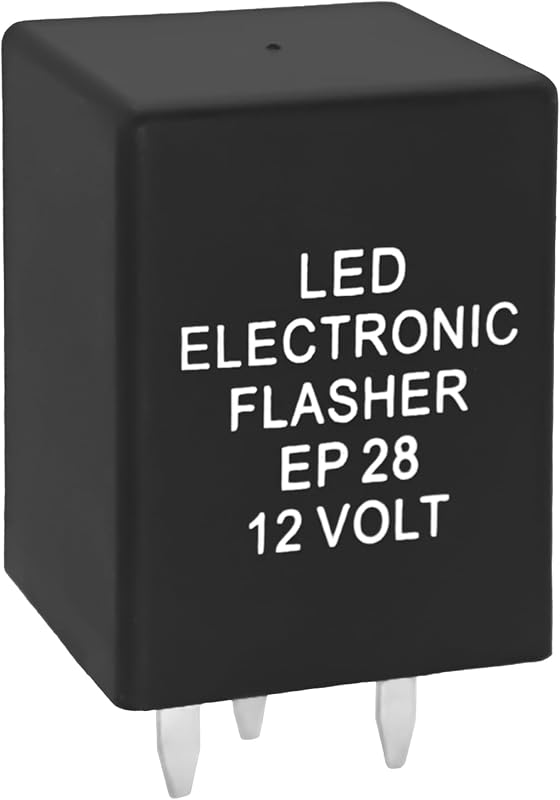Relé eletrônico de pisca LED EP28 EP-28 Formiden com 3 pinos – 1 unidade