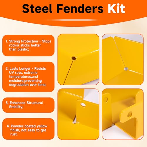 Image of Replacement 19A70062100 Steel Fender Kit for Cub Cadet RZTL Ultima Series ZT1 ZT2 ZT3 Zero-Turn Mowers