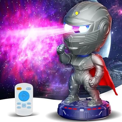 Homspal Spaceman Astronaut Galaxy Projector Night Light with Timer and Remote Control, Star Projector LED Lights for Room Decor, Gift for Kids Adults for Birthdays, Valentine's Day Cover