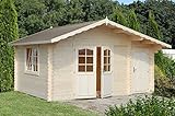  ITALFROM Box Casette di Legno Casetta da Giardino in Legno d\'Abete34mm-M²14,3-ITALFROM19