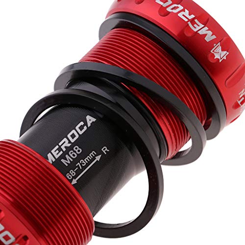 YIJU 2 Peças para Ciclismo de Montanha para Bicicleta Bicicleta Tipo de Rosca BB68-73 Mm Suporte Inf