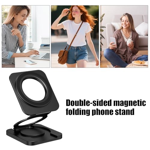 Soporte magnético plegable Nuyhgtr para videollamadas estables sin usar las manos 4