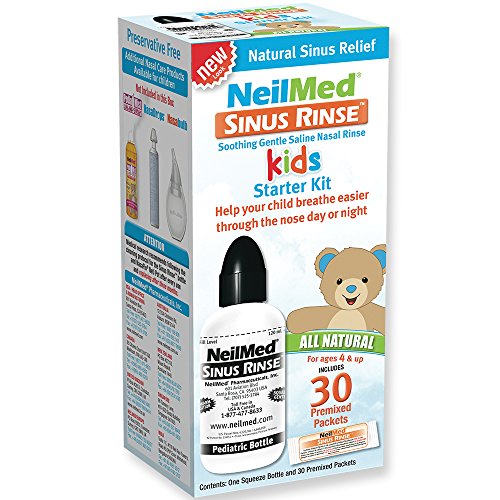 NeilMed Sinus Rinse pour soulager le nez bouché des enfants après l'école