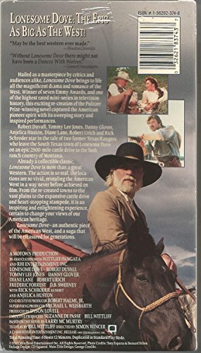 Lonesome Dove: Part IV Return [VHS Tape] by Rovert Duvall; Tommy Lee Jones - Thumbnail 3