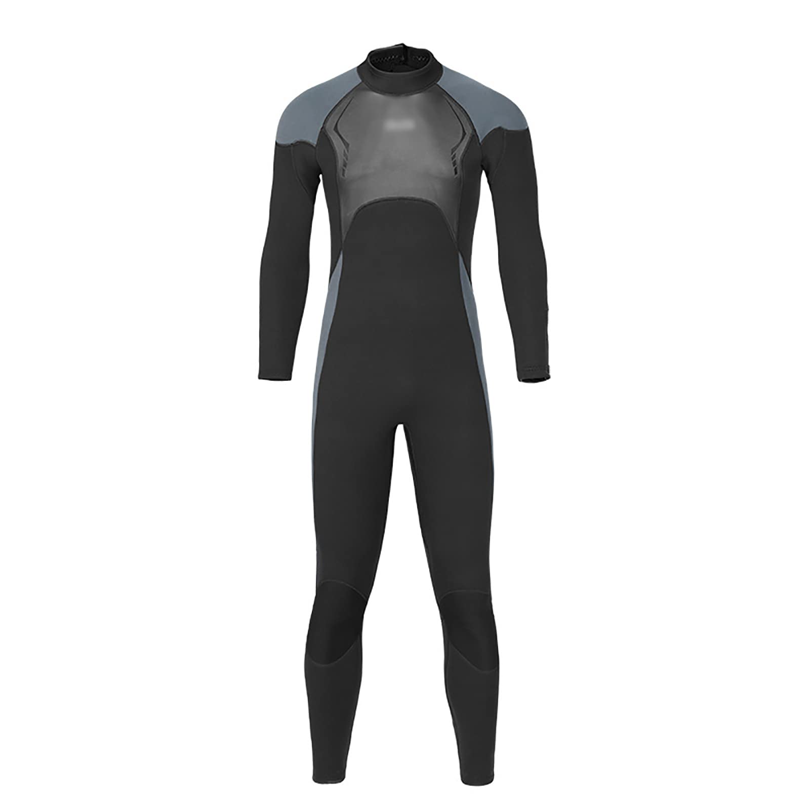 Mute Donna Uomo Neoprene 3mm Allungare Wetsuit Caldo Mute da Sub Maniche Lunghe per Snorkeling Immersioni Nuoto Surf(Size:XL,Color:Grigio)