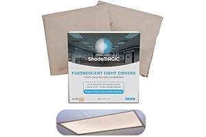 ShadeMagic Fluorescent Light Filter Covers: Enhanced Comfort in Workspaces