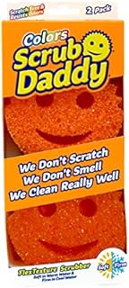 Scrub Daddy Sd2Co Gąbka, Pomarańczowy, 2 Sztuki