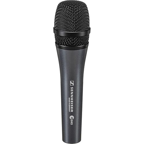 Sennheiser Pro Audio e845 Extended High Frequency Response Supercardioid Microphone