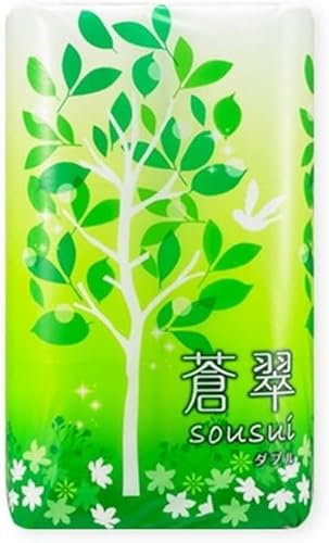 リバース トイレットペーパー 96ロール 蒼翠(そうすい)ダブル巻[60営業日以内に発送]