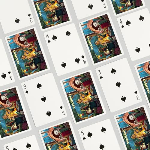 Juego de 52 cartas Poker Vermont Pack Life miniatura 4